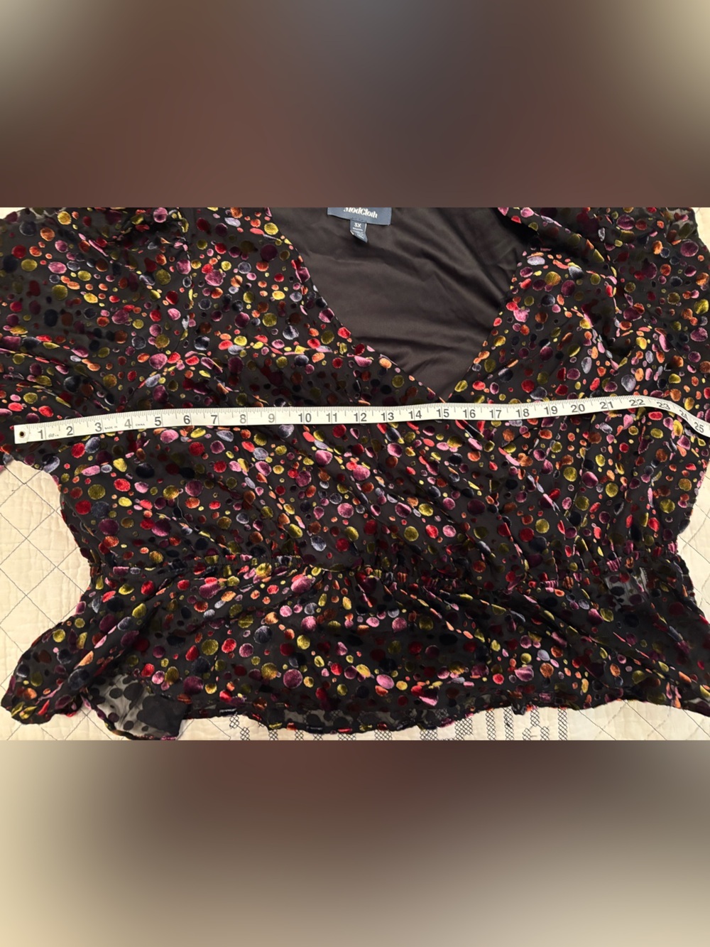 ModCloth blouse 3XL - Picture 8 of 9
